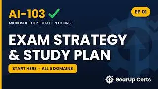 AI-103 Certification Course — Ep 1: Intro & Exam Strategy | Azure AI Apps & Agents