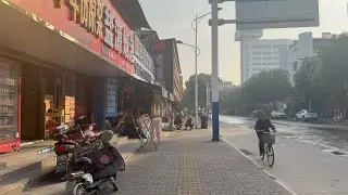 China Anhui Town Walk | Immersive Walking Tour | 4K