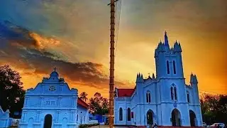 St.Sebastan's feast at Our Lady of Snow Basilica,Pallipuram.