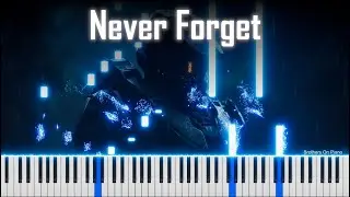 Never Forget / Unforgotten (Halo Theme) | EPIC EMOTIONAL PIANO VERSION