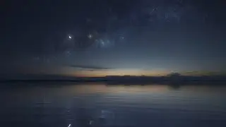 Cosmic Theta Waves Sound Bath | Meteor Shower Healing Frequency | 432 Hz