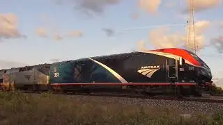 Amtrak 331 On Train P097-22 Silver Meteor At Boynton Canal 12-23-24