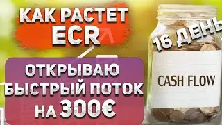 Cash Flow💰Открываю Fast Flow на 300&euro; 💶 Cумасшедший рост ECR