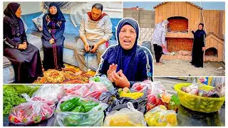 أبو طارق شافني تعبانه واتسوق مكاني اتفاجئت باختي شاريهان وتعالو شوفو الي حل في السطح😍