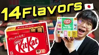 I Tried 14 KitKat Flavors from Japan &ndash; Here&rsquo;s the Weirdest One&hellip;