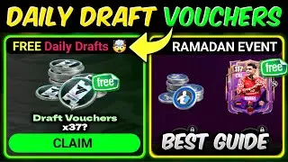 OMG, Daily Draft Vouchers for Free in FC Mobile - Ramadan Event Guide | Mr. Believer