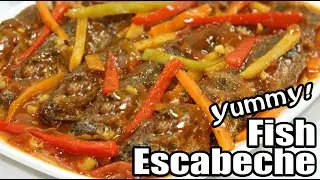 ESCABECHENG ISDA | SWEET AND SOUR  Fish Galunggong. Easy & Tastiest recipe