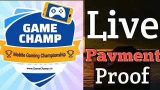 Game champ unlimited trick +Payment Proof