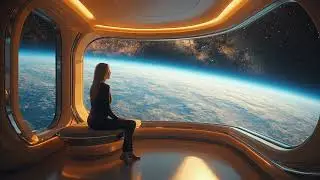 Galaxy Window View &ndash; Relaxing Space Ambience for Sleep & Focus