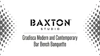 Gradisca Modern and Contemporary Bar Bench Banquette &middot; Home Bars & Home Bar Furniture &middot; Perfect Home