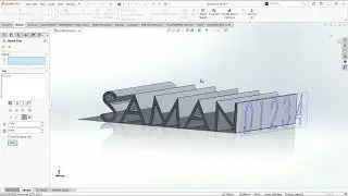 Create 3D Letters with Combine Common Tool 🛠️