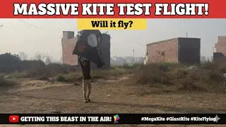 Duniya ki Sabse Badi Patang? #KiteFlying #MegaKite #PatangBaazi #GiantKite #KiteChallenge 