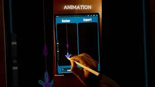 Water Drop Animation in Procreate 💧 | Hand-Drawn 2D Mastery #shorts #Procreate #animation