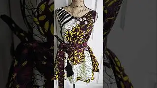 Let's Kreate: Watch how I cut this A-line Flare Top #fashion #design #shorts #diy #tutorial