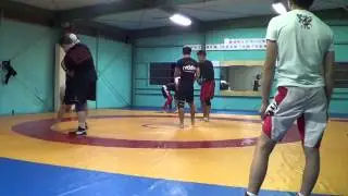 Japan MMA sparring Catch Wrestling 113 143 Brave Gym 7 18 14 Rd #2 Cobra Neck Crank Jiu jitsu