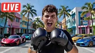 STABLE RONALDO LIVE STREAM NO ADS !! IRL IN MIAMI FL + ADIN ROSS&rsquo;S BRAND RISK AFTER PARTY ?!! 🥊🌴🌊