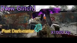 Glitch Zombie COD cold war ( FAST DARK-MATTER AND FAST XP LEVEL)