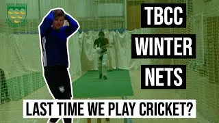 LAST TIME WE PLAY CRICKET THIS SEASON? | TBCC Winter Nets Cricket Highlights 2020