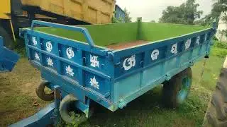 Б/у тележка! Тракторная тележка पूरा सस्ते!how to buy tractor trolley