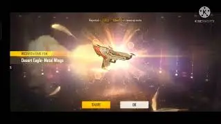 I got New Desert Eagle Metal Wings Skin 🔥Only 500 diamond