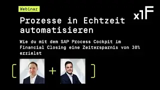 Webinar: Prozesse in Echtzeit automatisieren - Wie du mit dem SAP Process Cockpit 30% Zeit sparst.