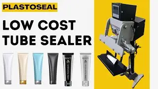 Low Budget Tube sealing machine / Pedal type cream or oilment tube pedal sealer machine #tubesealer
