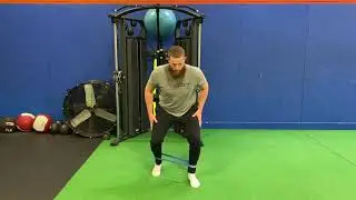 Mini Band Forward/Backward Walk