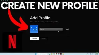 How to Create Profiles on Netflix - Set New Profile #netflix