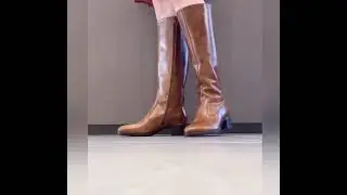 Nero Giardini 117661 Knee Boots Camel Leather