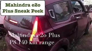Mahindra e2o Plus Electric Car - Sneak Peek & First Drive