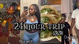 Random vlog ! .. 24hour trip, shopping & etc 💚(late but better late then never)💋