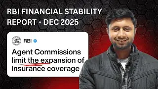 Financial Stability Report December 2025 | RBI Grade B 2026 | IRDAI | Mayank Sir