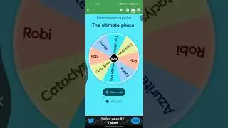 SPINNING THE WHEEL TO SEE WHAT LEVEL I GET (WILL idk maybe BE UNEXCEPTED)