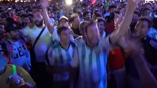 Аргентинские болельщики  -//-  FIFA FAN FEST MOSCOW 2018 June 17  -//-  взаимная подписка