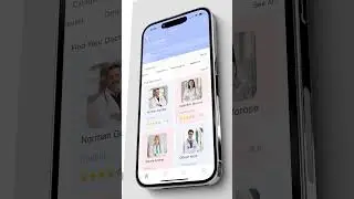 Doctor Scheduling App UI-3 | Full Code #shorts #doctor #doctors #health #appointment #swiftuicodes