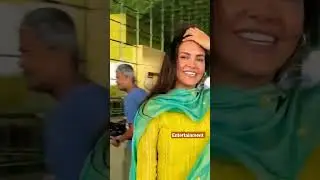 Esha ji ka look Bataiye kaisa Hai Salwar Suit mein??? | #eshagupta #esha #entertainmentnews #short