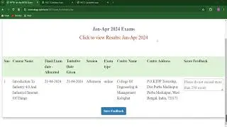 nptel exam And Certificate