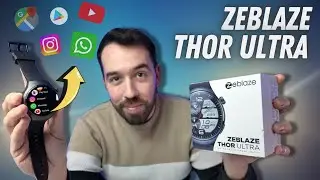 ZEBLAZE THOR ULTRA - É UM SMARTWATCH OU UM SMARTPHONE DE BRAÇO?