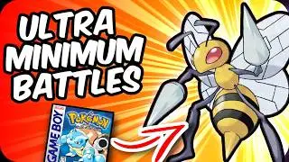 Can Beedrill beat Pokemon Red/Blue with only 13 battles?