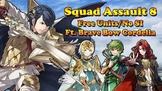Fire Emblem Heroes - Squad Assault 8 - Ft. Brave Bow B!Cordelia & Extra Dancer Free Units/No SI