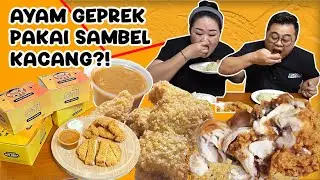 MENU BARU INI !!! AYAM GEPREK SAMBEL KACANG BY OTI FRIED CHICKEN  ???