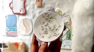 Opening Kawaii Stationery Swap Letter