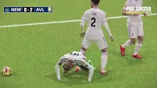 Newcastle vs Aston Villa LIVE Premier League 25/26 Full Match - Video Game Simulation PES21 Gameplay
