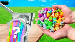 Experiment Meat Grinder vs Oreo and Image Candy + Bonus Video