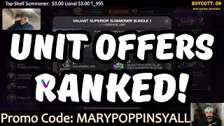 Анализ всех предложений и список уровней от MattyMCoC (Valiant) &mdash; распродажа Cyber ​​Weekend Blac...