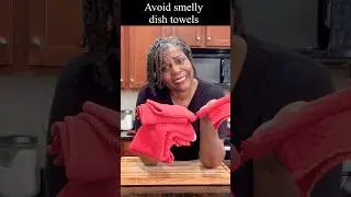 Your Dish Towels STINK Because of THIS 🤯 (1 Minute Fix)