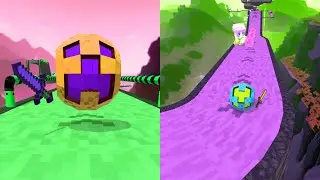 Super Rolling Balls Balance Speedrun Challenge Vs Reverse Balls Speedrun Walkthrough Gameplay