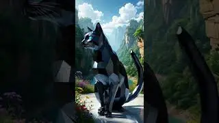 The Radiant World of Gem Cats/ AI Art Fantasy