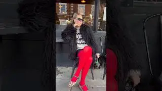 Styling red tights for the festive season❣️ #autumnoutfits #falloutfits #christmasoutfits