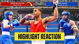 Andre McCallum TERRIFIES Amateur Boxers With MONSTROUS Combinations!